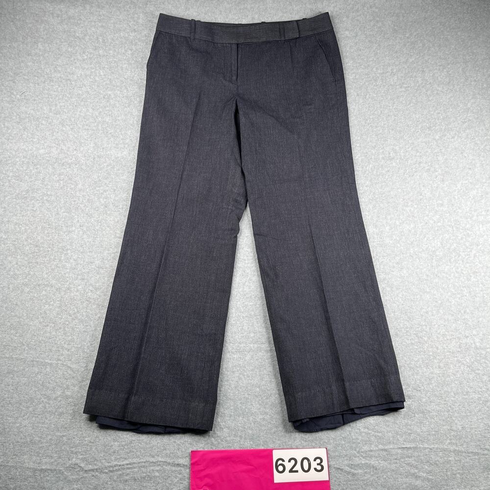 Ann Taylor Loft Pants Marisa Womens Size 6 Navy Blue Casual Classic